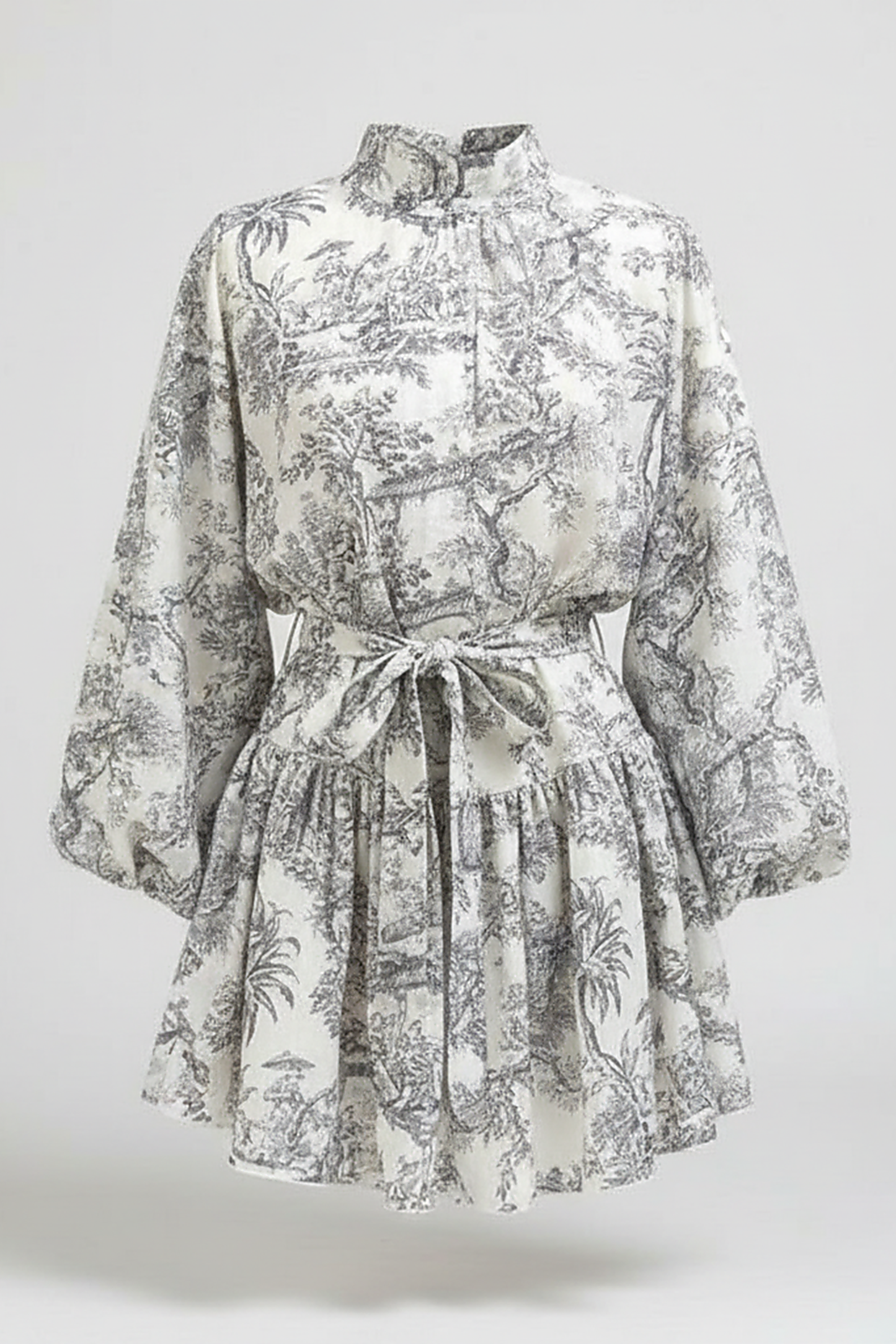 Elegant dress, neckline detail close-up.