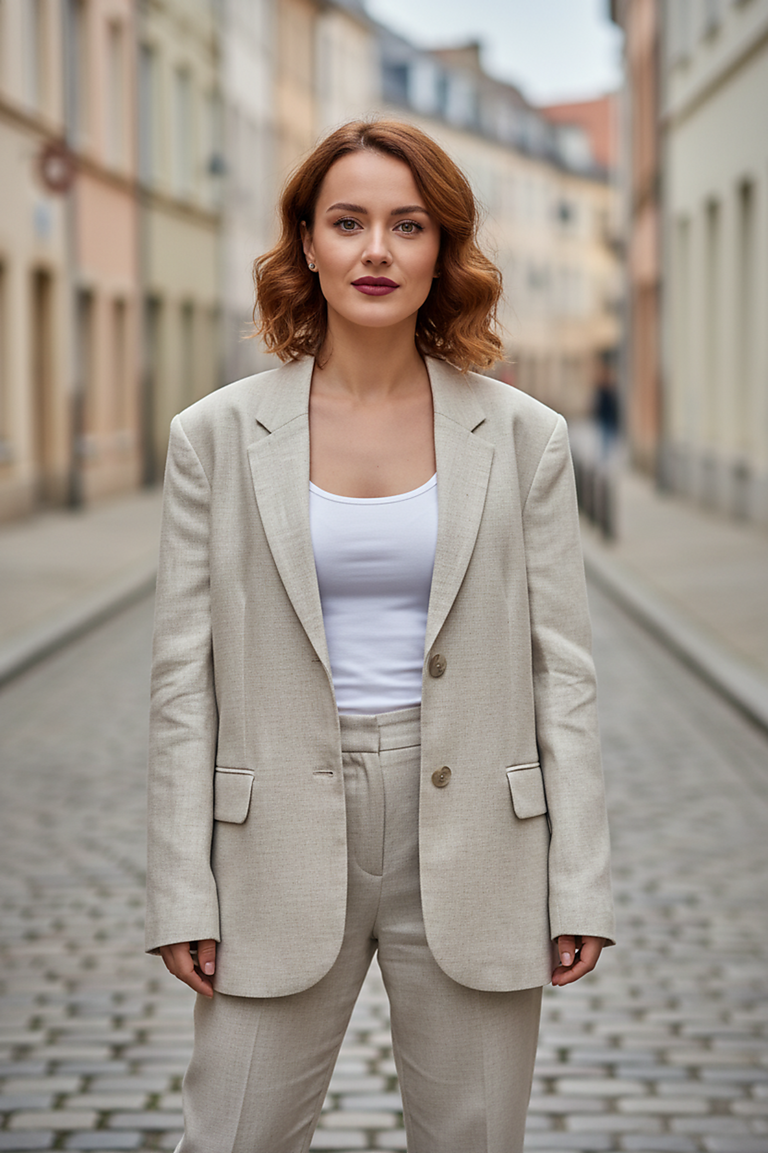 Women's Spring Summer Linen Basic Blazer