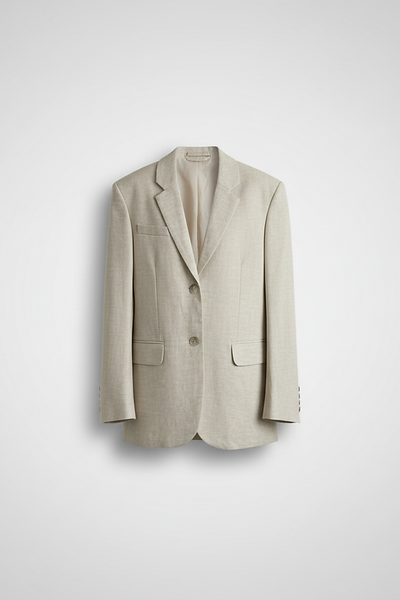 Women's Spring Summer Linen Basic Blazer