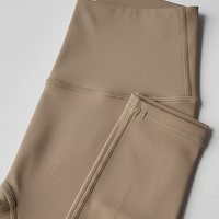 2-piece seamless yoga set, close-up fabric detail.