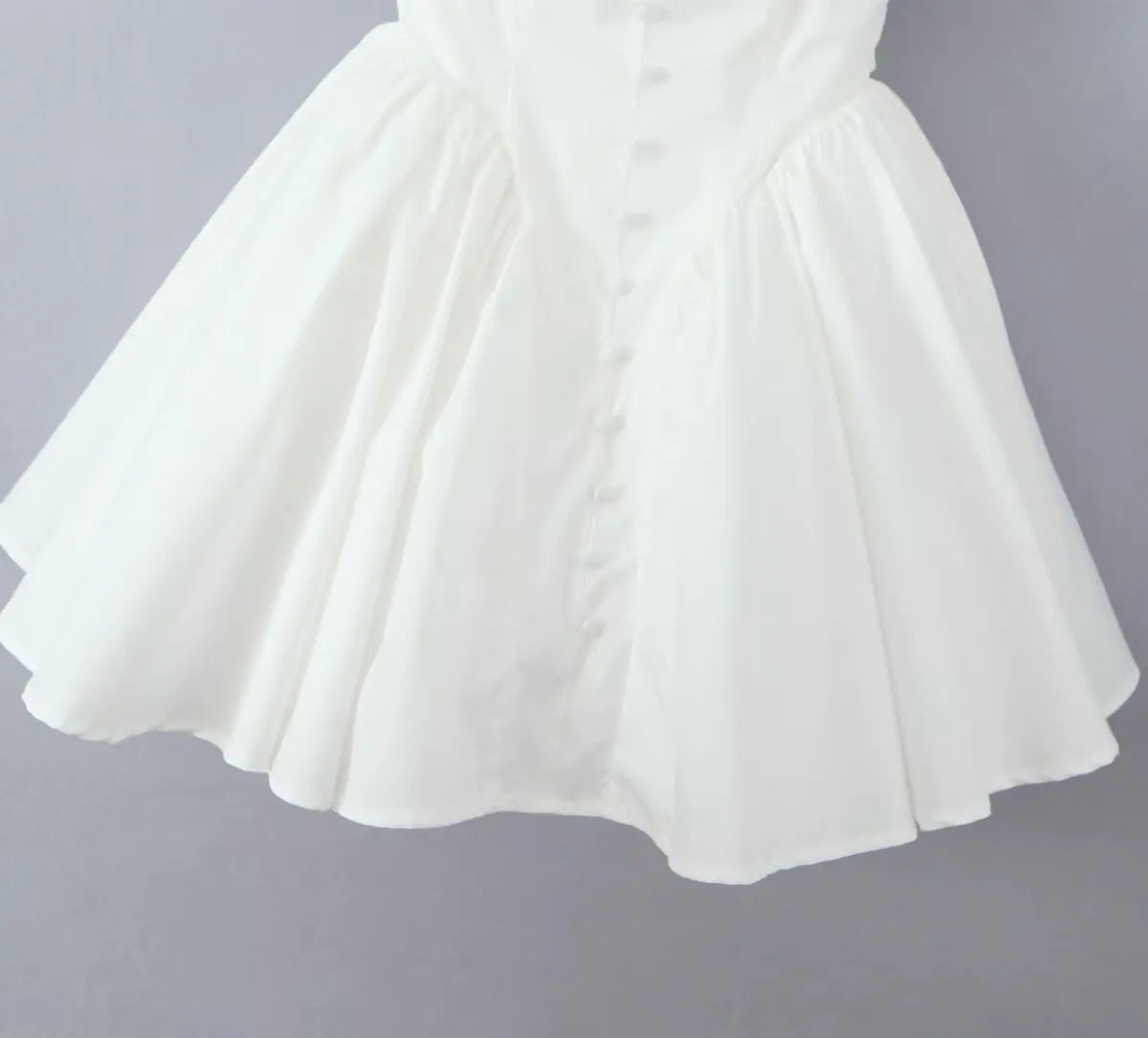 V Neck Cape Sleeve Mini Skirt - Thorne & Ivy