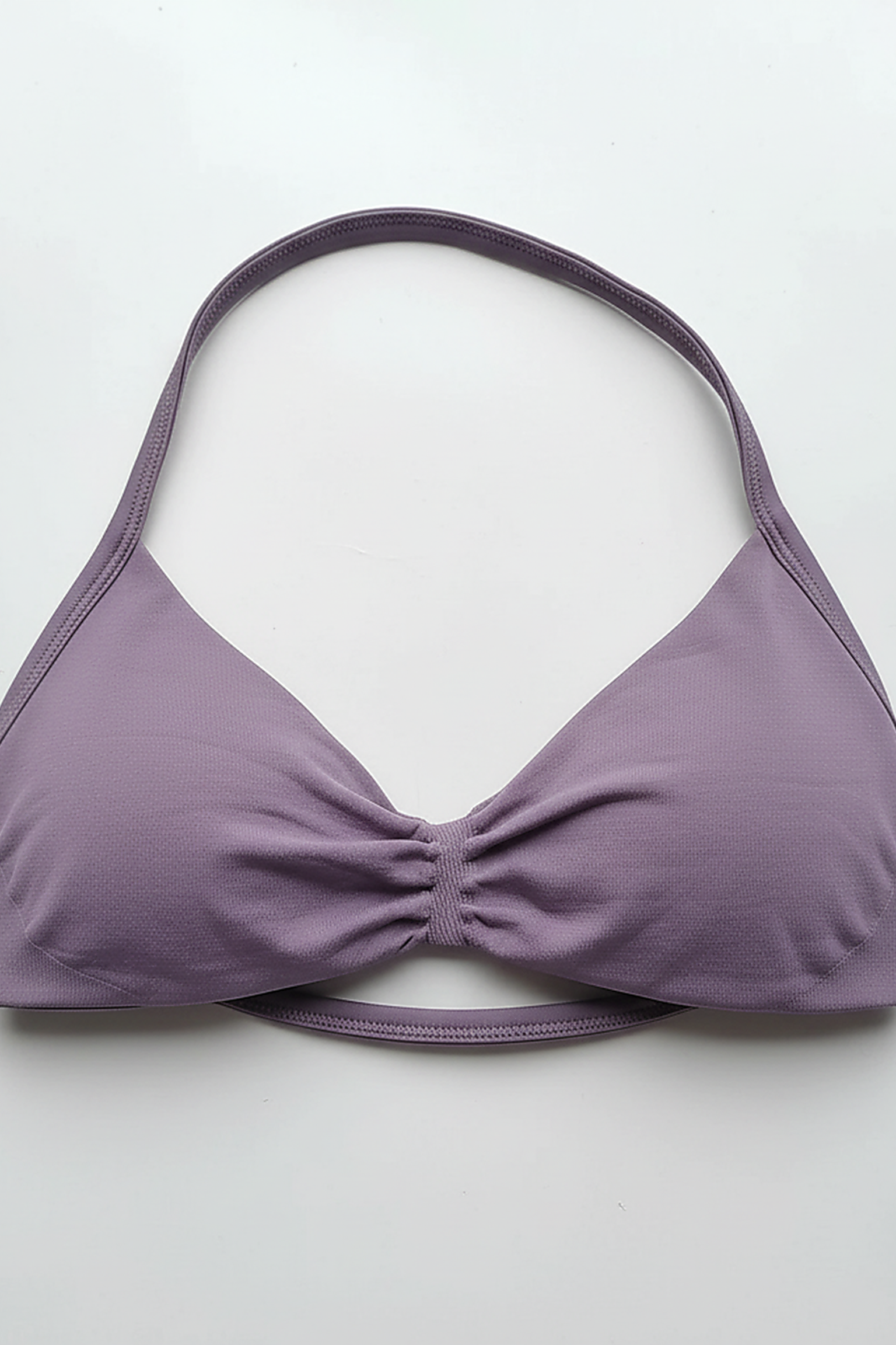 Sports bra fabric, close-up detail.