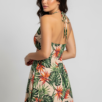 Floral Print Cami Midi Dress - Thorne & Ivy