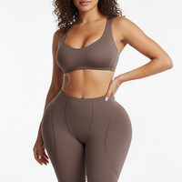 Shapewear butt lifter panties, alternate angle view on model.