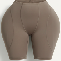 Shapewear butt lifter panties, alternate angle view on model.