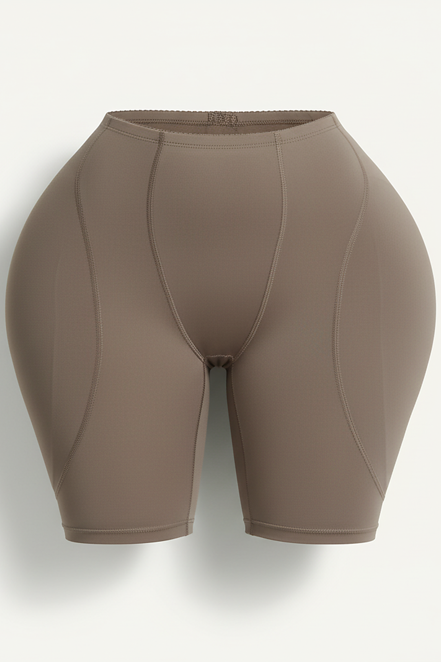 Shapewear butt lifter panties, alternate angle view on model.