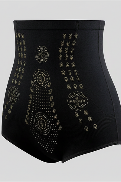 Body shaper, close-up fabric detail.