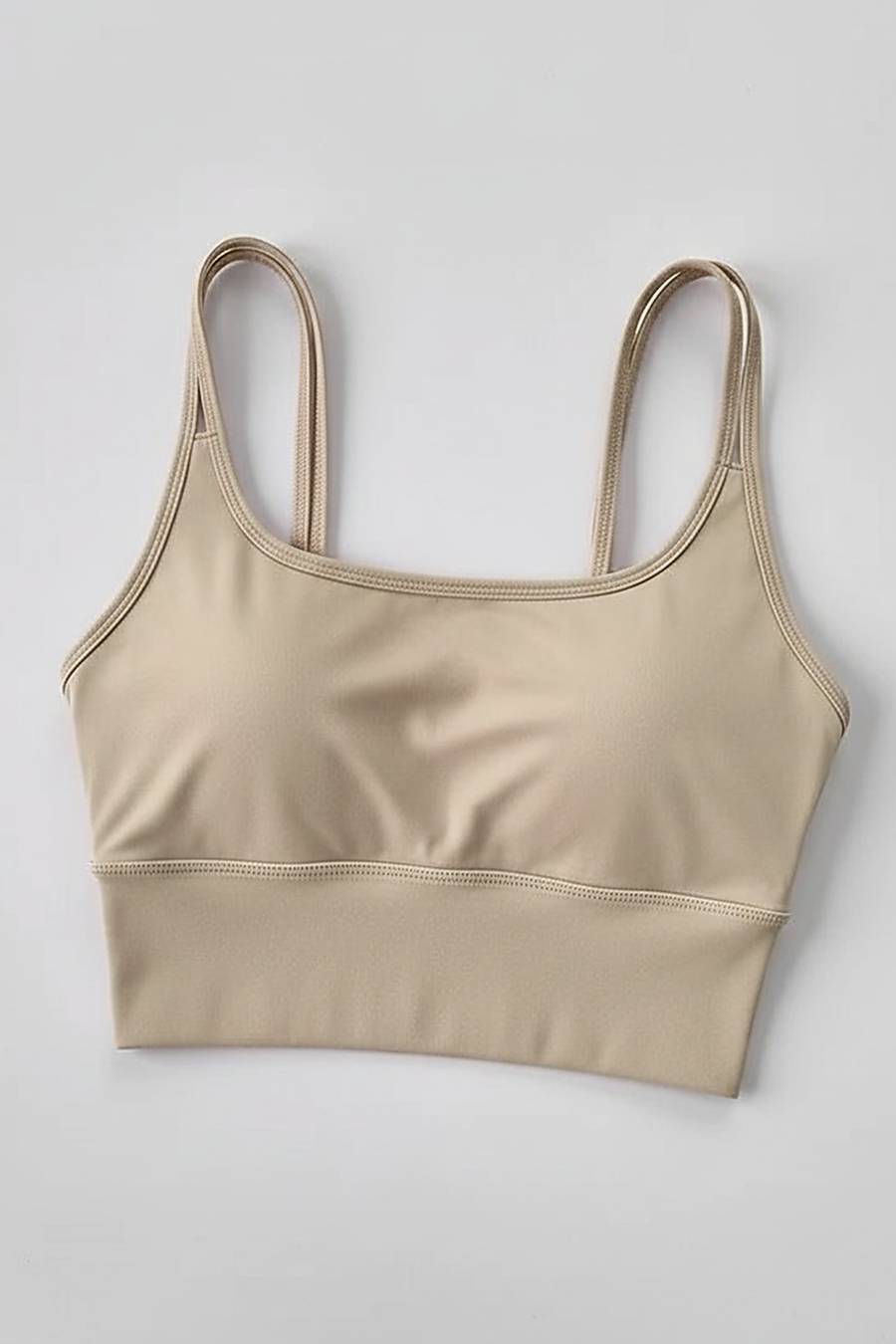 Women's Black Tube Top Yoga & Gym Sports Bra