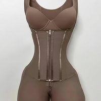 Body shaper, front view on model.