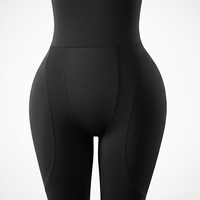 Nude shapewear shorts, close-up fabric detail.