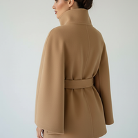 Vintage cape jacket fabric texture detail.