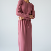 Pleated Halter Mini Dress - Thorne & Ivy