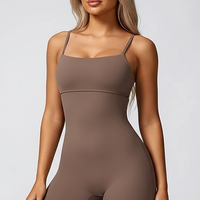 V-back top, front view on model.