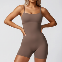 V-back top, front view on model.