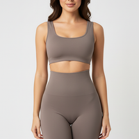 Black high-waist shaper, angled view on model.