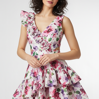 Purple Halter Tiered Maxi Dress - Thorne & Ivy