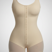 High-compression bodysuit, alternate angle view on model.