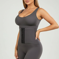 High-waist waist trainer, front view.