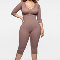 Full-body shaper, 3/4 view on model.