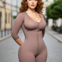 Full-body shaper, worn in an outdoor setting.