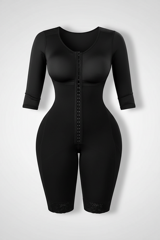 Nude shaper, alternate angle view on model.