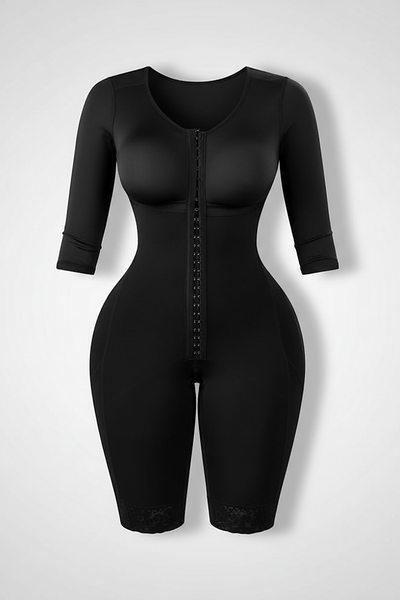 Nude shaper, alternate angle view on model.