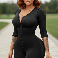 Nude shaper, outdoor lifestyle view on model.