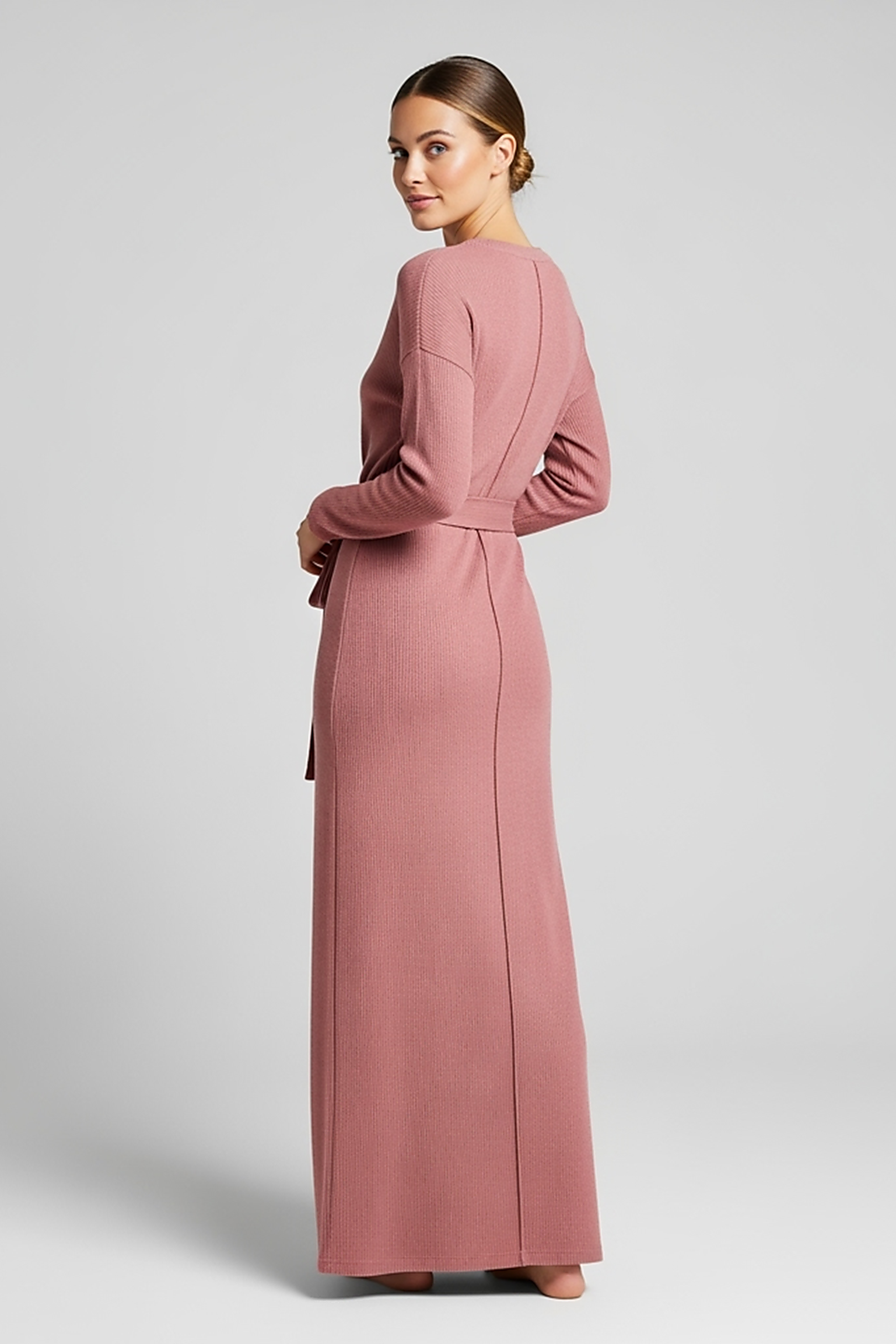 Pleated Halter Mini Dress - Thorne & Ivy