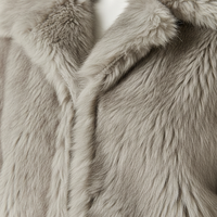 Hxao 2024 Woman Autumn Winter Faux Fur Coat