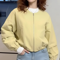 korean-version-simple-womens-round-neck-solid-color-short-coat-2025-spring-new-female-casual-loose-jacket-joker-little-overwear - korean-version-simple-womens-round-neck-solid-color-short-coat-2025-spring-new-f.png