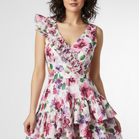 Purple Halter Tiered Maxi Dress - Thorne & Ivy