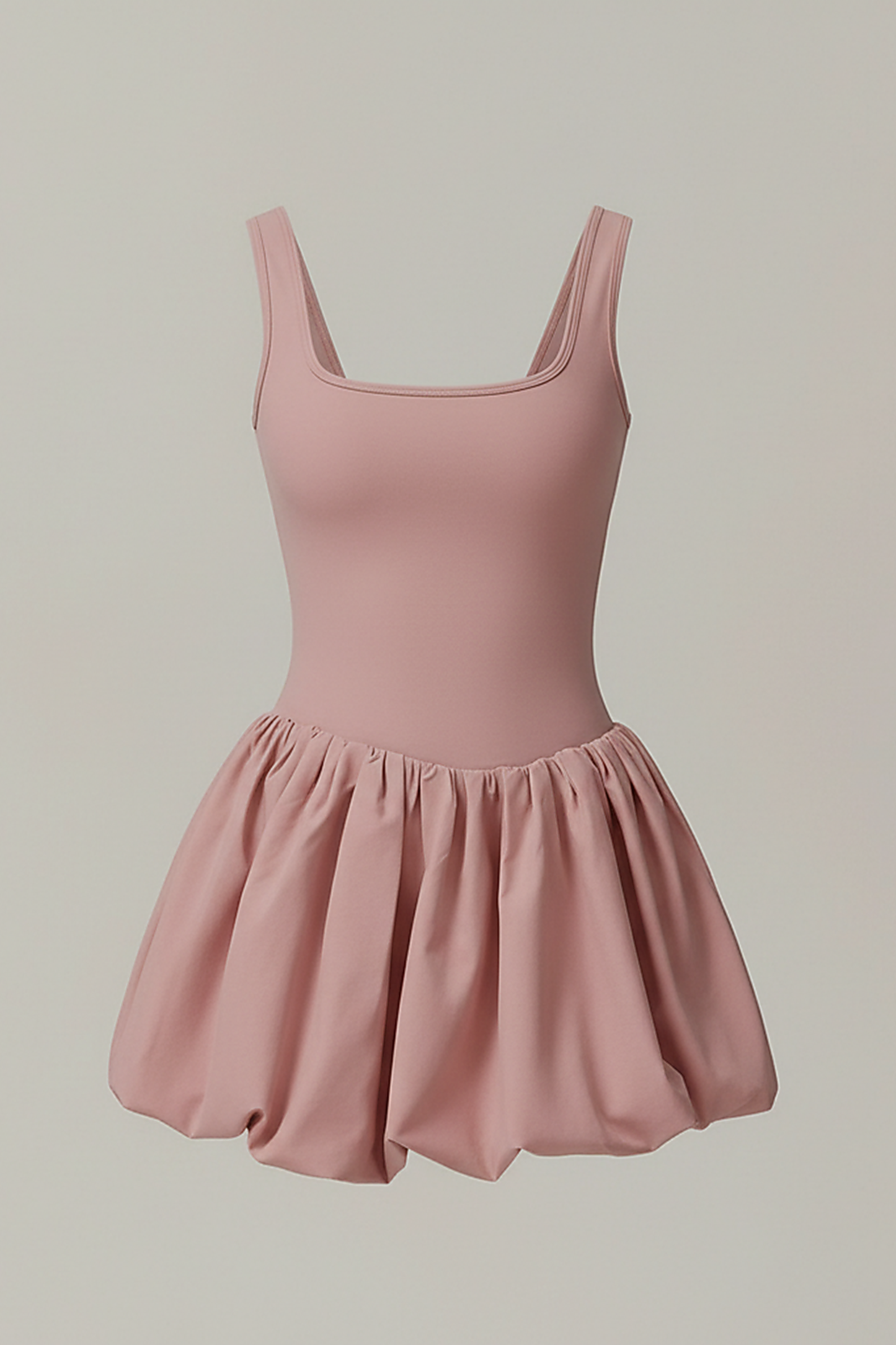 Yoga jumpsuit fabric detail, close-up view.