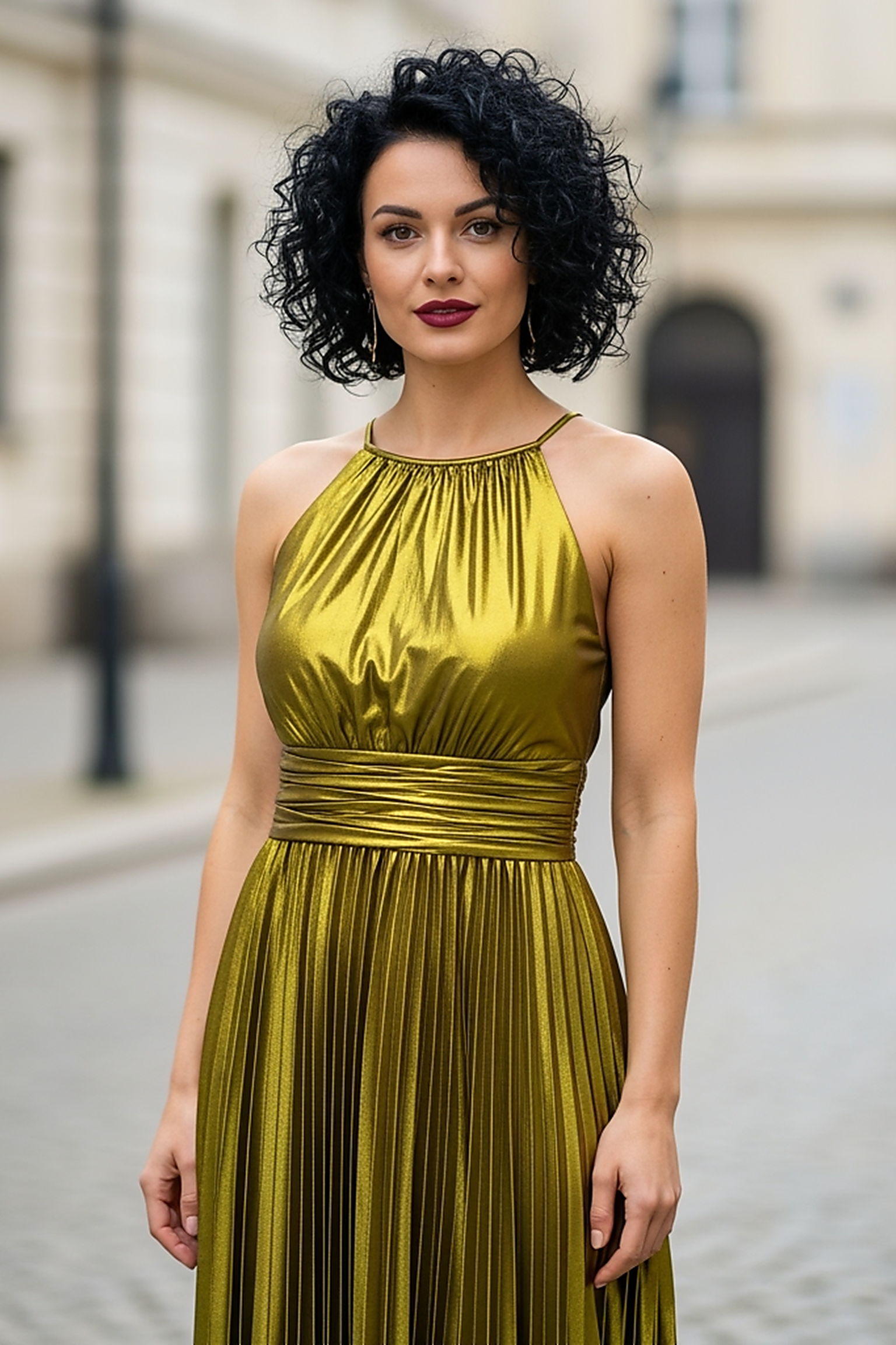 Ribbed Knit Mock Neck Mini Dress - Thorne & Ivy