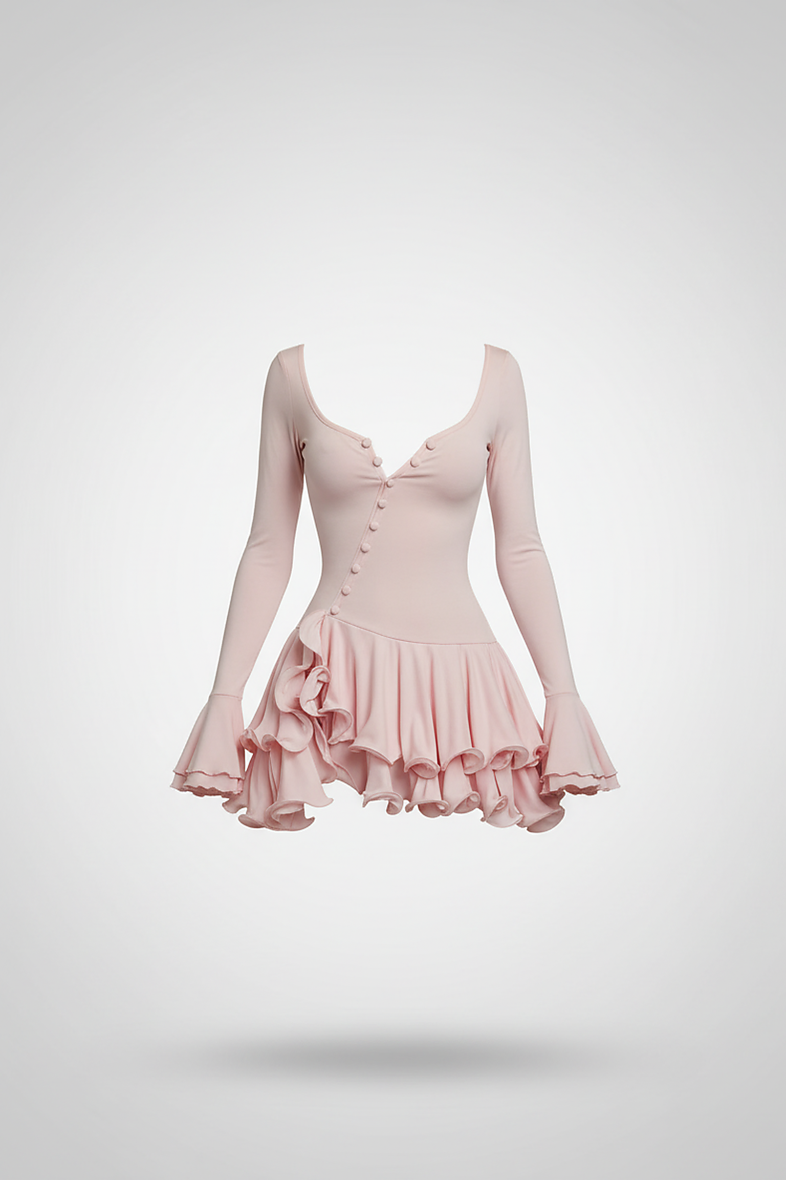 Floral Ruched Backless Maxi Dress - Thorne & Ivy