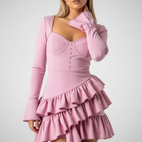 Floral Ruched Backless Maxi Dress - Thorne & Ivy