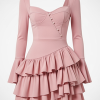 Floral Ruched Backless Maxi Dress - Thorne & Ivy