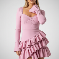 Floral Ruched Backless Maxi Dress - Thorne & Ivy