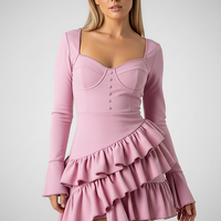 Floral Ruched Backless Maxi Dress - Thorne & Ivy