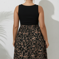 Plus Size Floral Dress - Thorne & Ivy