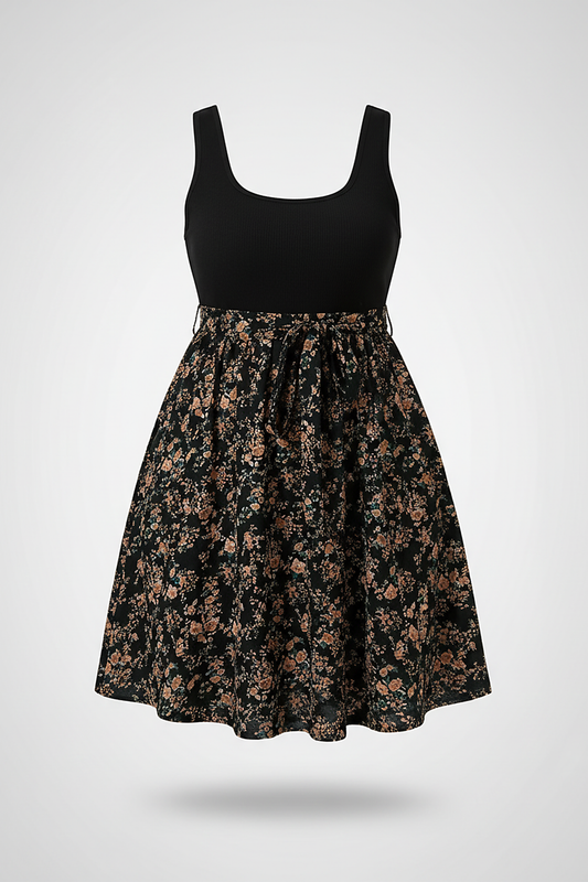 Plus Size Floral Dress - Thorne & Ivy