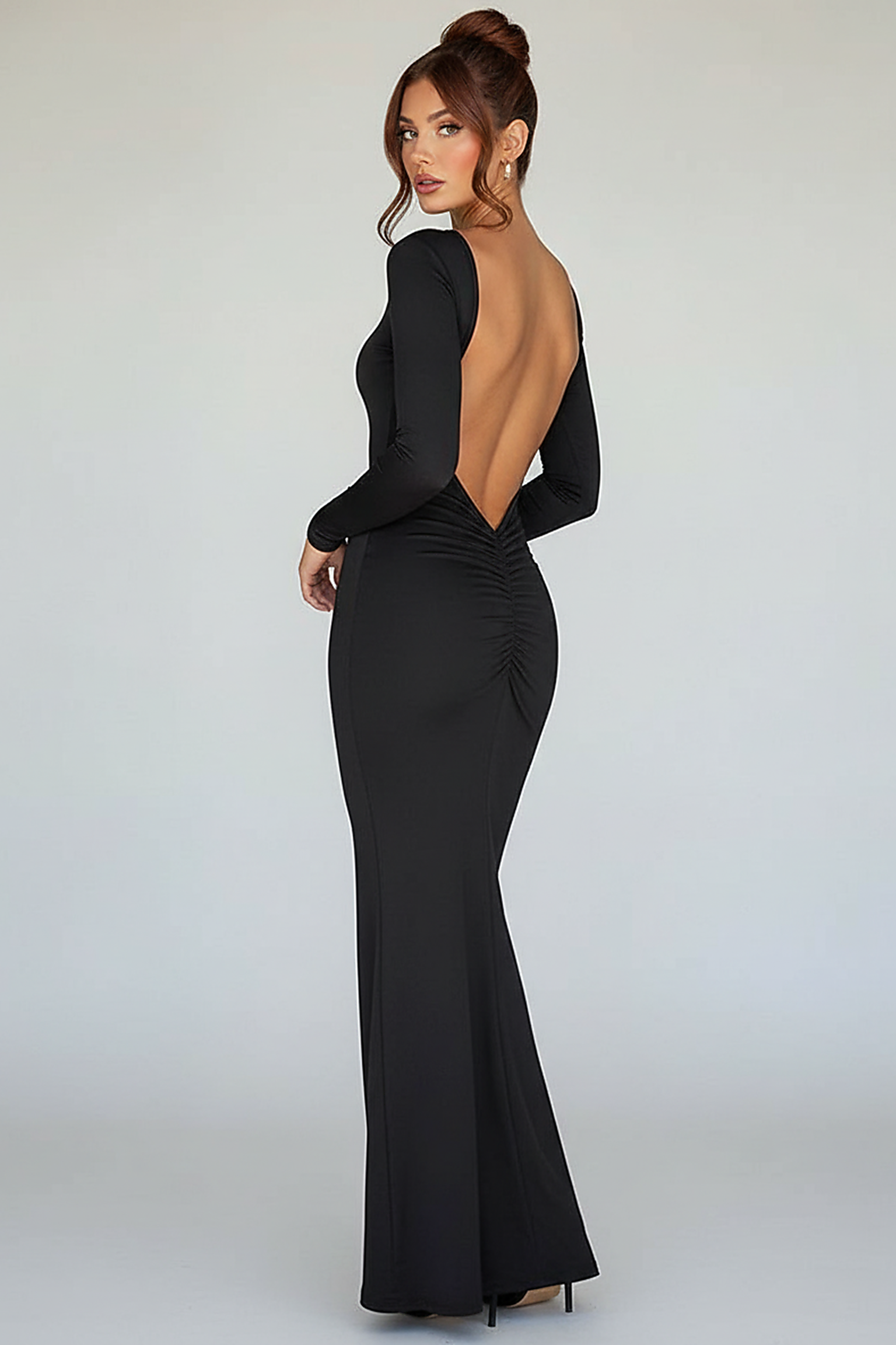 Ruffle Lace-Up Mini Dress - Thorne & Ivy