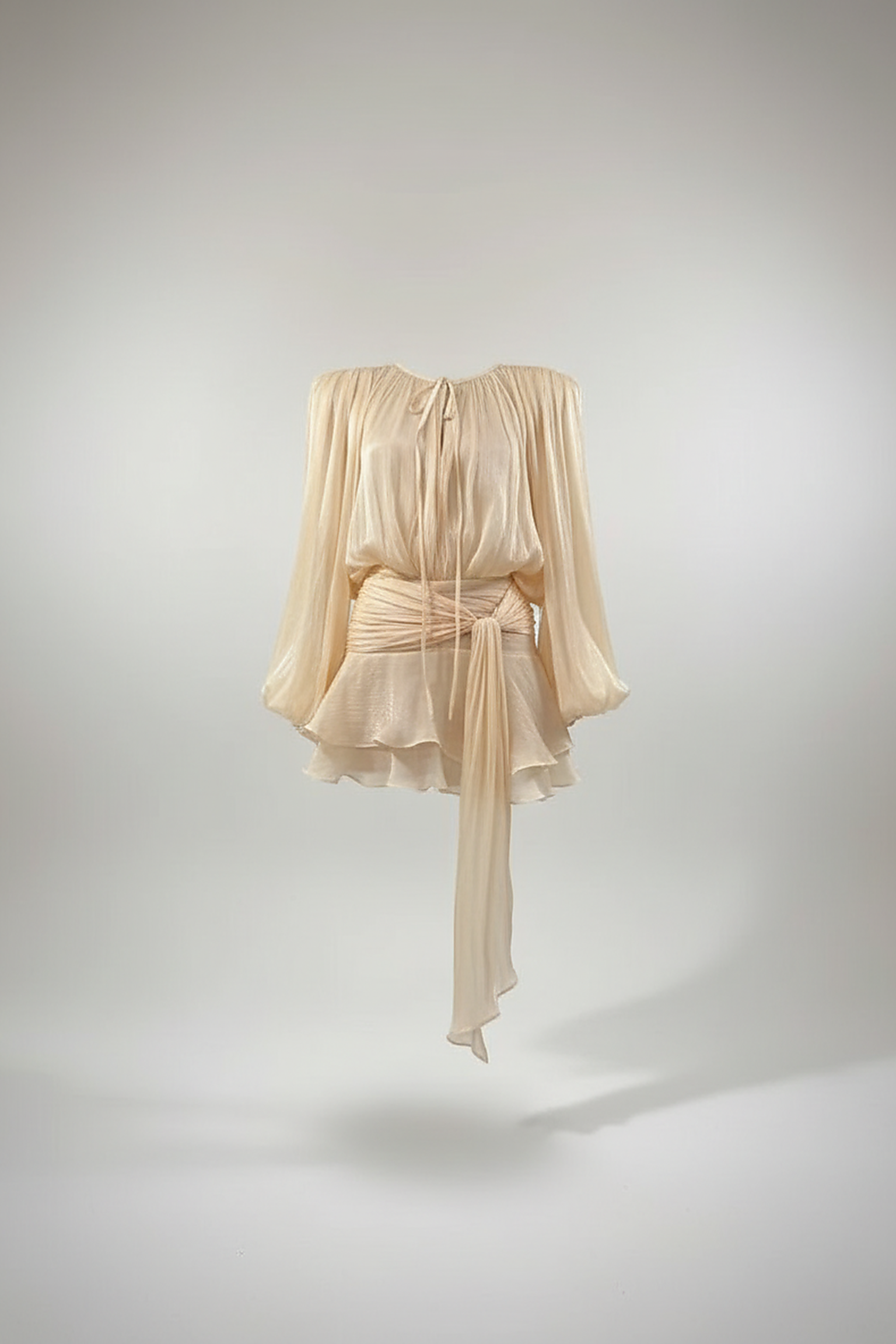 Hollow-Out Sleeveless Mini Dress - Thorne & Ivy