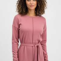 Pleated Halter Mini Dress - Thorne & Ivy