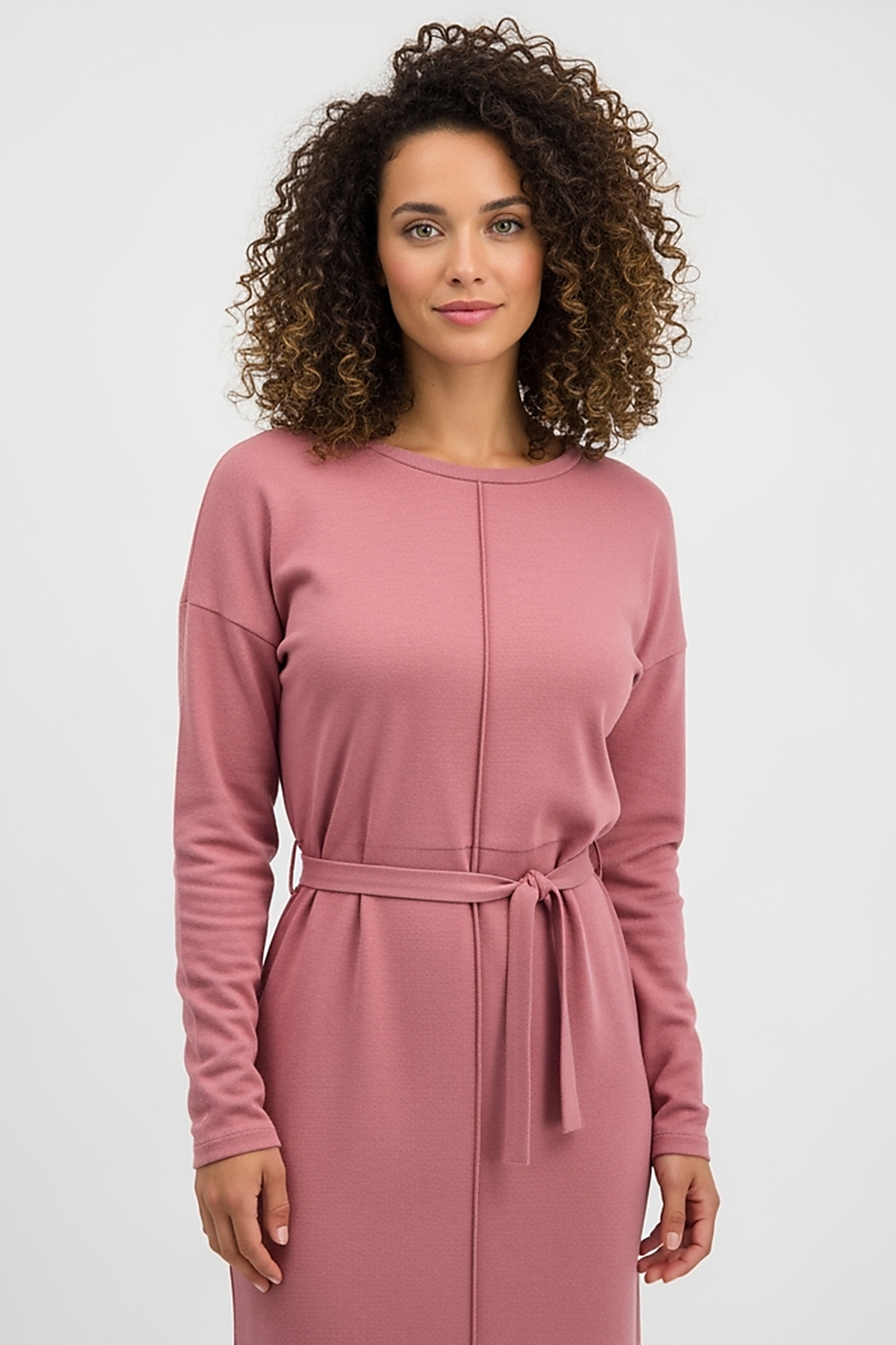 Pleated Halter Mini Dress - Thorne & Ivy