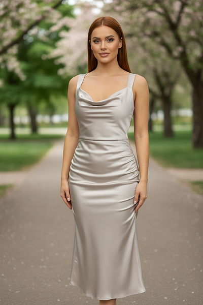 Ribbed Knit Button-Front Maxi Dress - Thorne & Ivy