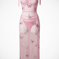 Lace Trim Full Slip Nightdress - Thorne & Ivy