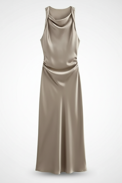 Ribbed Knit Button-Front Maxi Dress - Thorne & Ivy