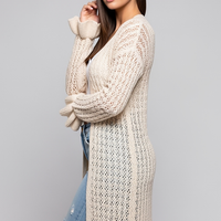 Ribbed Knit Wrap Top & A-Line Skirt Set - Thorne & Ivy