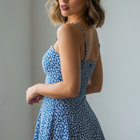 Ruffled Lace Slit Maxi Dress - Thorne & Ivy