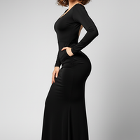 Ruffle Lace-Up Mini Dress - Thorne & Ivy